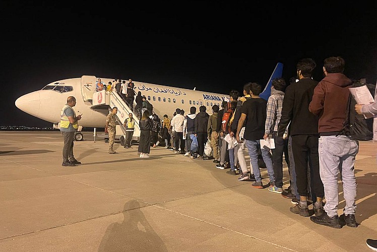 Ağrı'dan 273 göçmen ülkelerine gönderildi