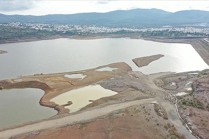 Mumcular Barajı yüzde 20'lik seviyeye düştü