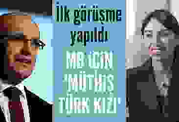 Mehmet Şimşek ile Hafize Gaye Erkan görüştü