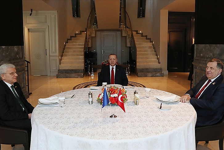 Başkan Erdoğan Bosna Hersek heyetiyle buluştu