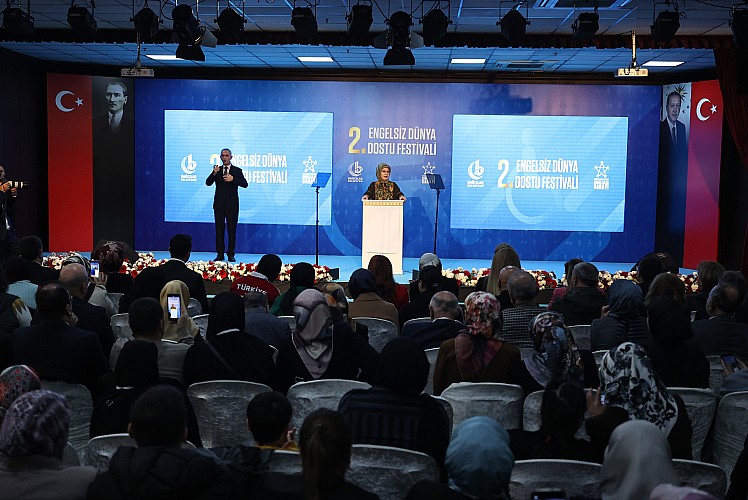 Emine Erdoğan, Engelsiz Dünya Dostu Festivali'nde konuştu