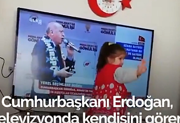 Erdoğan minik hayranının sevgi gösterisini yanıtsız bırakmadı