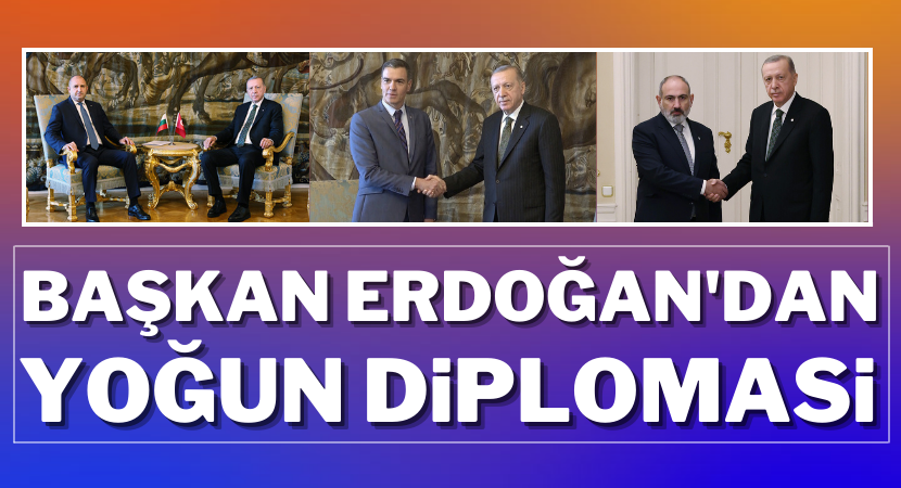 Başkan Erdoğan'dan Prag'da yoğun diplomasi