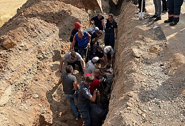 Elazığ'da göçük altında kalan işçi kurtarıldı