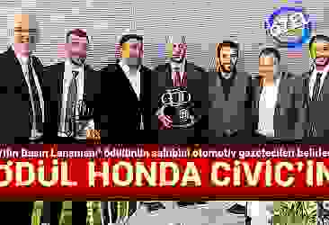 Ödül Honda Civic’in
