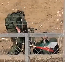 Filistin bayrağını indiren militanlar imha edildi