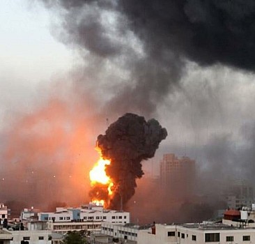 Filistin'de direniş sürüyor! Aşdod yangın yerine döndü