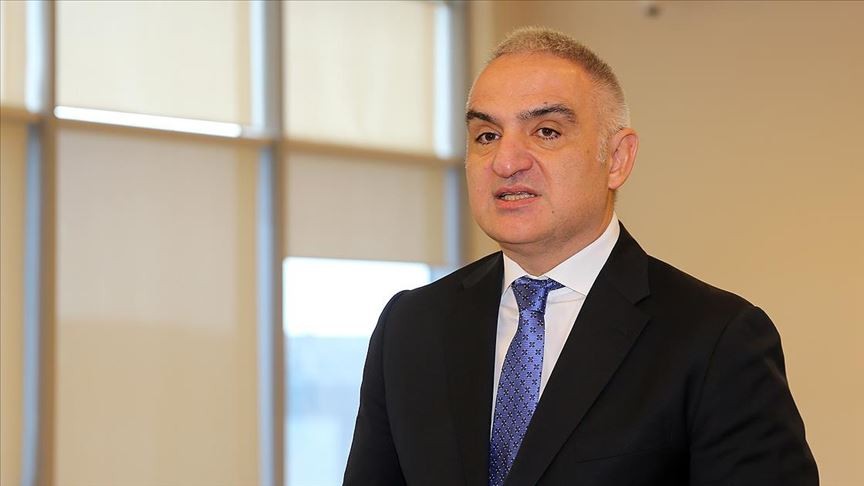 Bakan Ersoy, Vakıflar Genel Müdürlüğünce restorasyonu yapılan 201 eserin açılışında konuştu