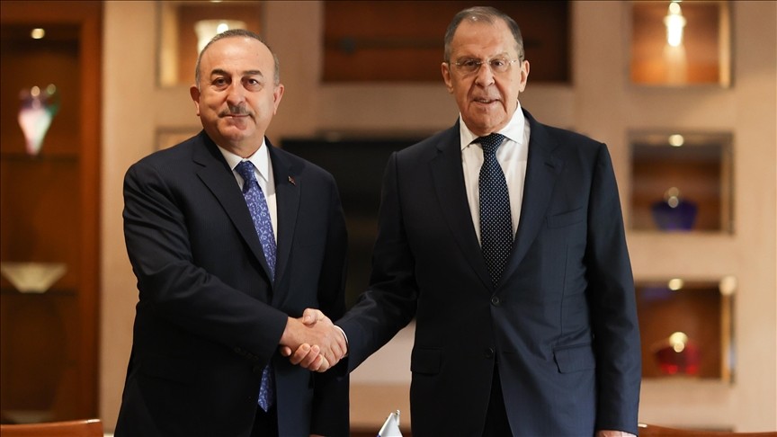 Çavuşoğlu,Lavrov'la ortak basın toplantısında konuştu