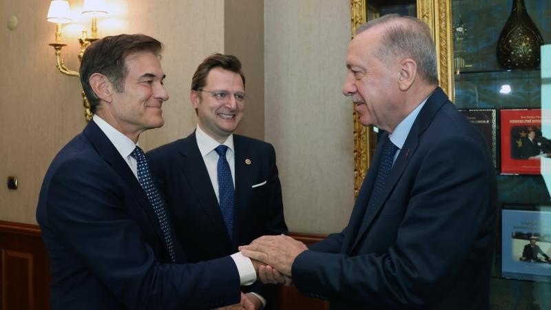 Başkan Erdoğan, Mehmet Öz'ü kabul etti