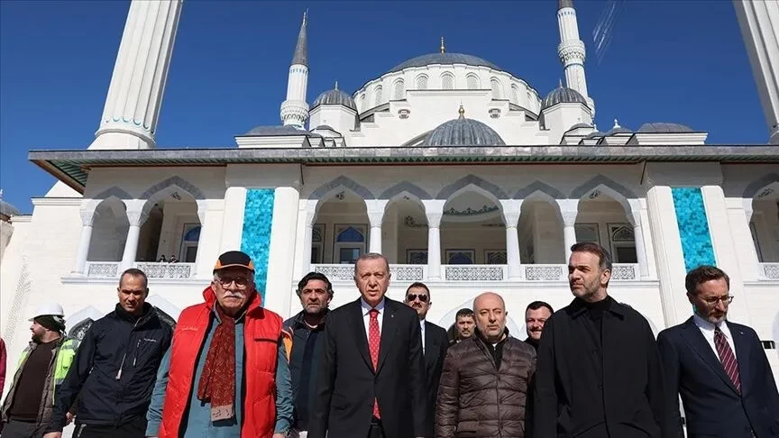 Cumhurbaşkanı Erdoğan,Barbaros Hayrettin Paşa Camisi'nin açılışında konuştu
