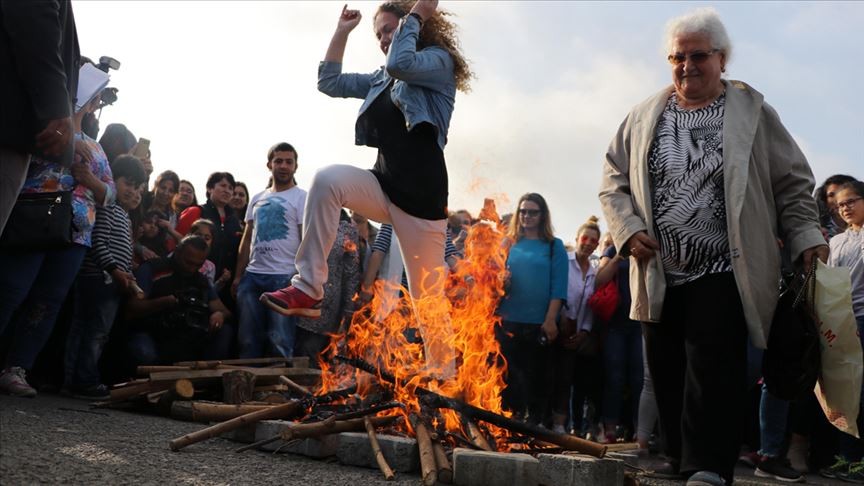 Gelibolu sahilinde geleneksel Hıdırellez kutlaması yapıldı