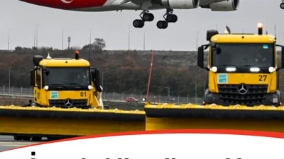 İstanbul Havalimanı'da kış hazırlıkları tamamlandı