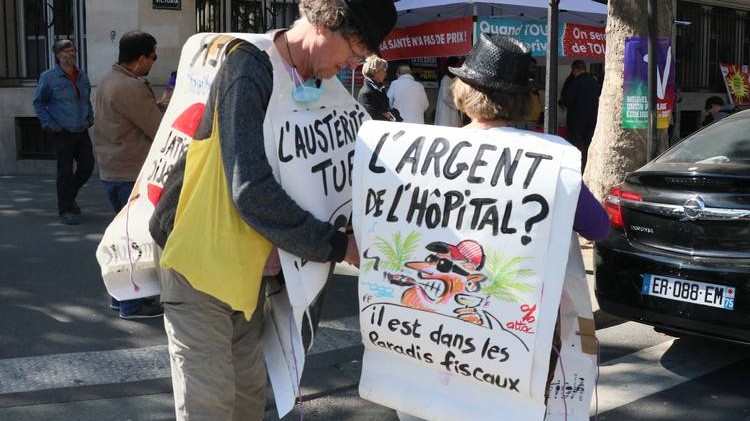 Fransa'da sağlık sistemi çöküyor: Personel grevde