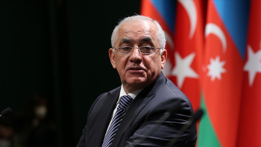Azerbaycan Başbakanı, Cumhurbaşkanı Yardımcısı Yılmaz ile ortak basın toplantısında konuştu: