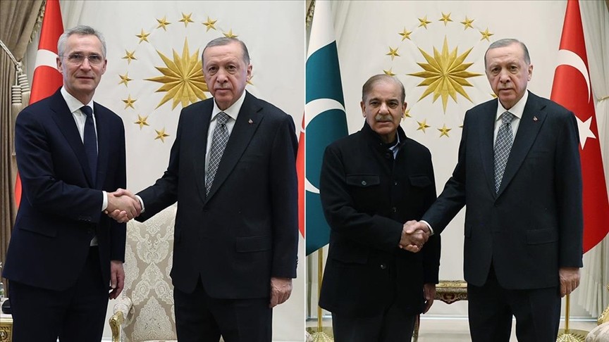 Stoltenberg ve Şerif, Başkan Erdoğan'a geçmiş olsun dileklerini iletti
