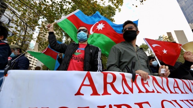ABD'de Ermenistan protestosu