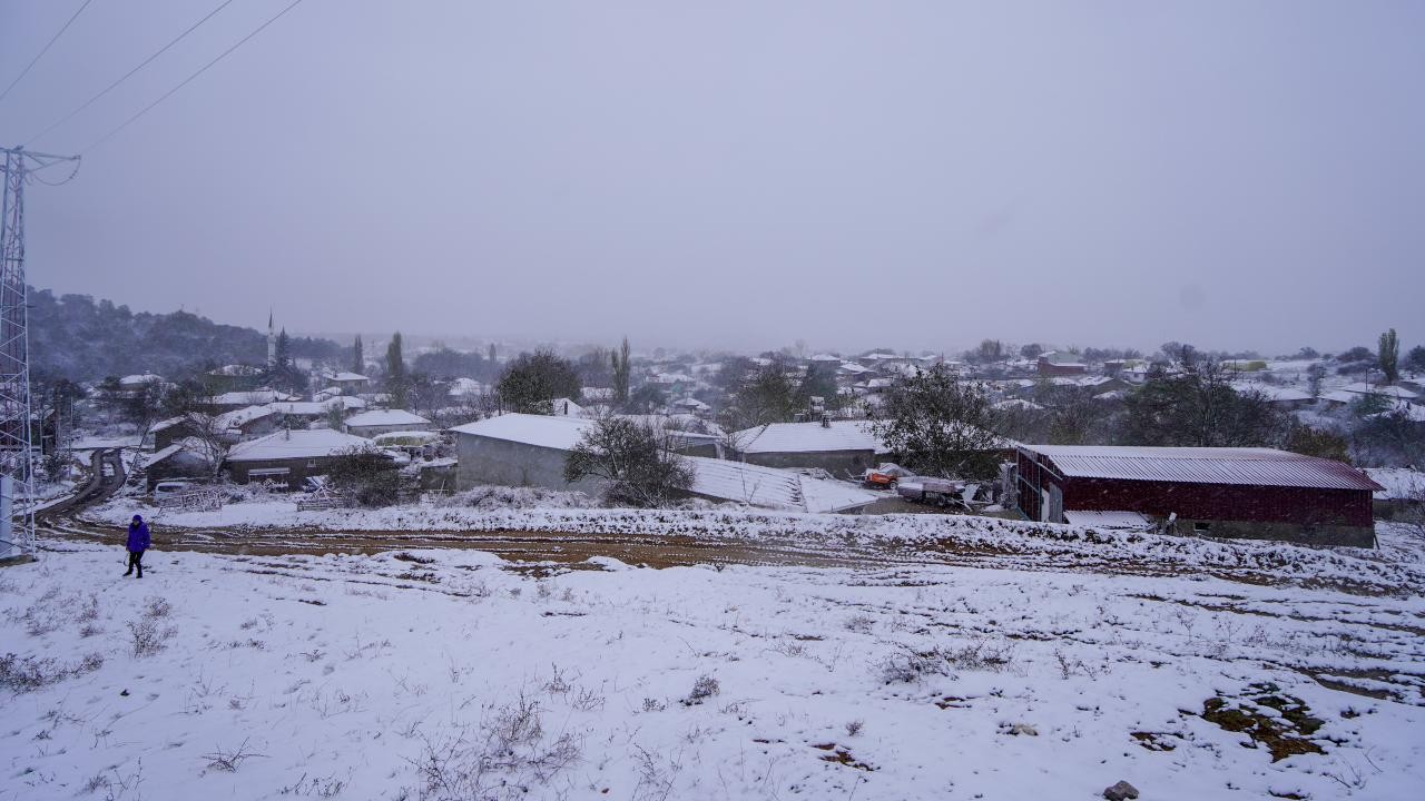 Trakya'ya kar yağışı başladı
