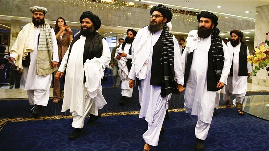 Taliban heyeti, Afgan siyasiler ile görüştü