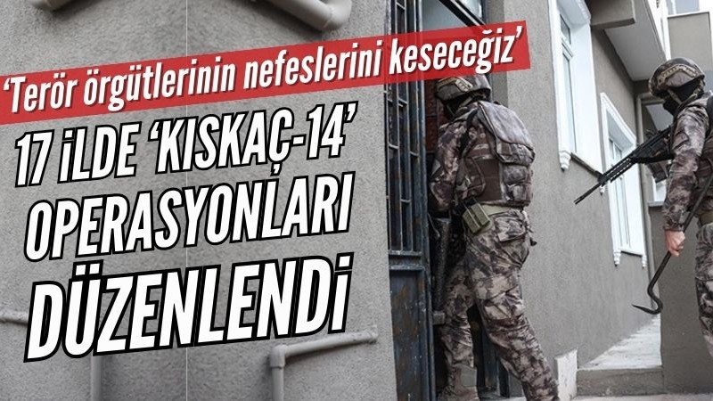 FETÖ'ye yönelik "Kıskaç-14" operasyonları: 36 şüpheli yakalandı