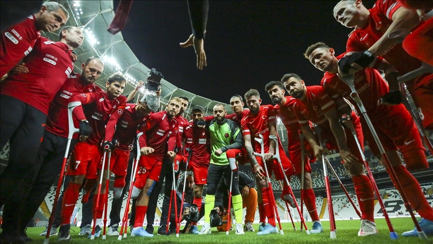 Ampute Futbol Milli Takımı, Uluslar A Ligi'nde Polonya'yı 3-2 yendi