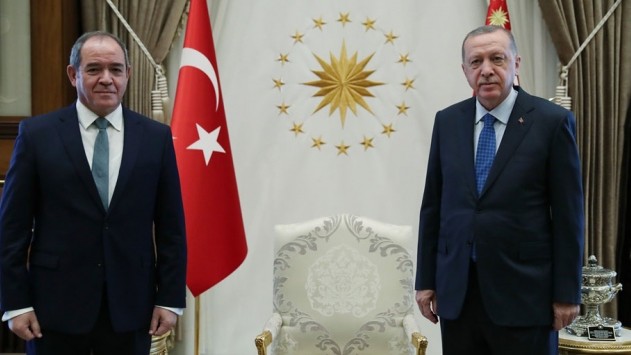 Başkan Erdoğan Cezayirli bakanı kabul etti