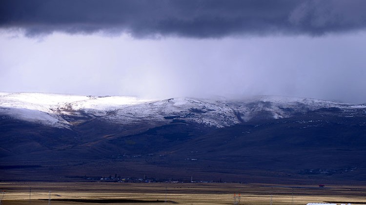 Kars ve Ardahan'da mayısta kar yağdı