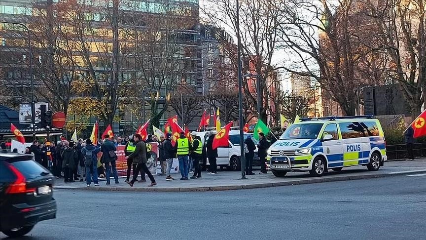 İsveç'te yine PKK provokasyonu