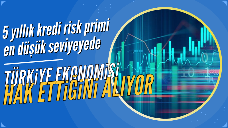Türkiye'nin 5 yıllık kredi risk primi 4 yılın en düşük seviyesinde