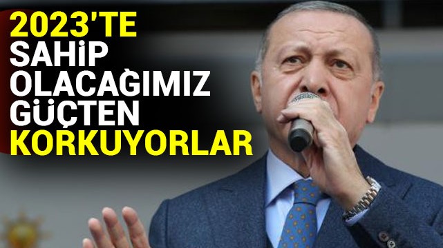 Başkan Erdoğan''dan ''2023'' açıklaması!