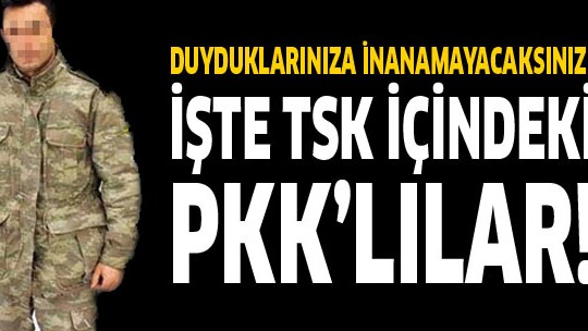 'FETÖ PKK'lıyı subay yaptı' iddiası