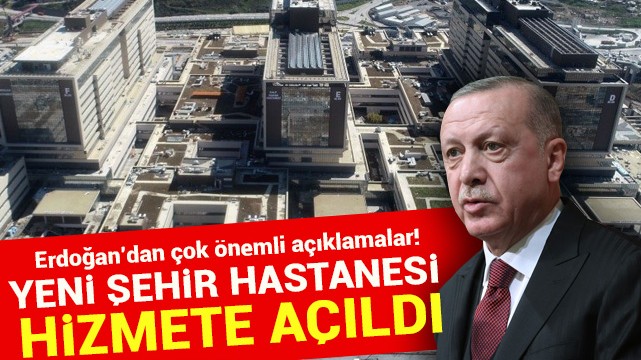 İstanbul Başakşehir Şehir Hastanesi hizmete açıldı
