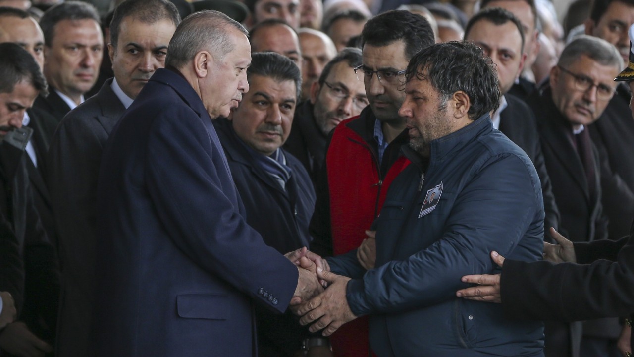 Erdoğan''dan İdlib şehidine son görev