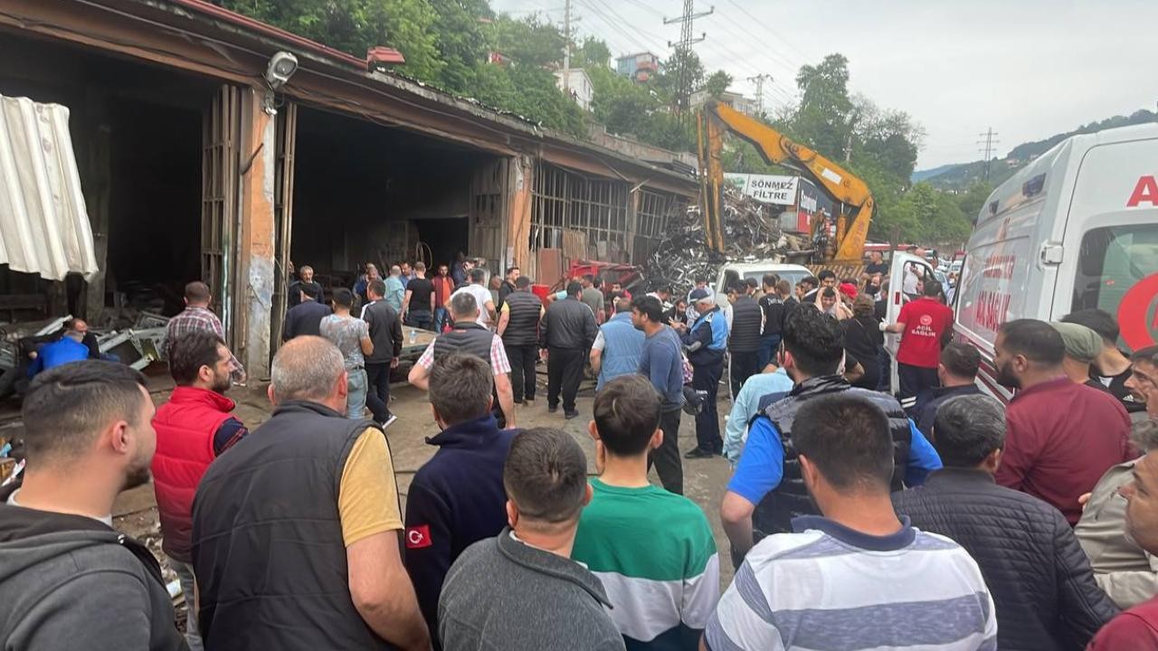 Zonguldak sanayi sitesinde patlama: 1 ölü