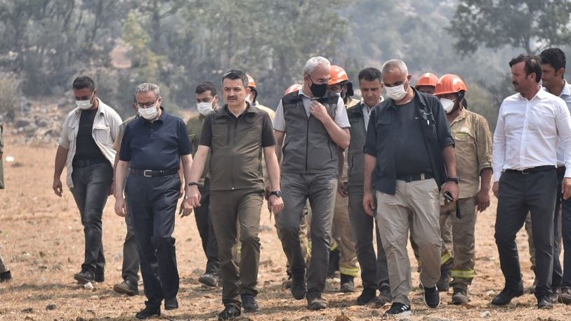 Pakdemirli: Orman yangınıyla ilgili 4 kişi gözaltında