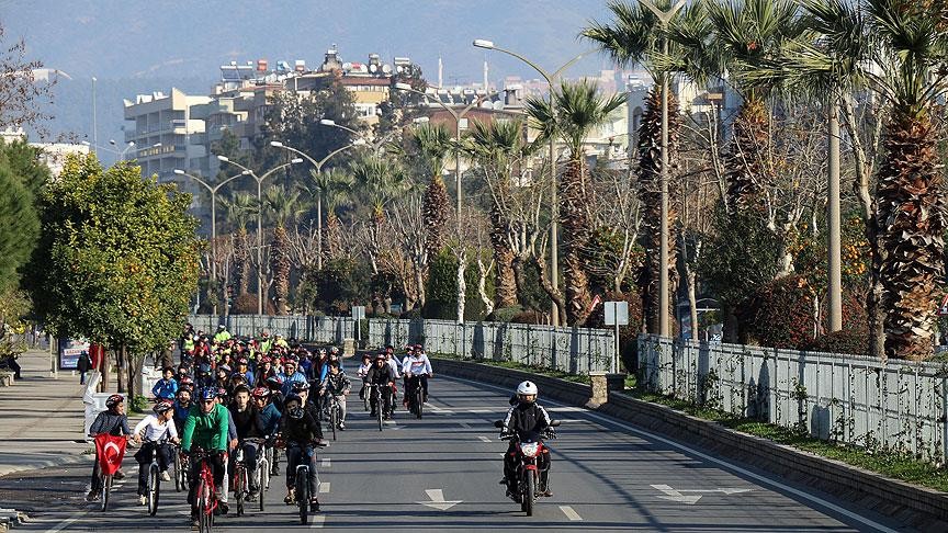 "Kudüs için pedalla" etkinliği düzenlendi