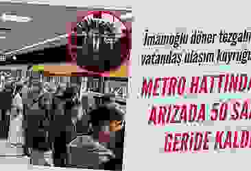 Üsküdar-Samandıra Metro Hattı'ndaki arızada 50 saat geçildi