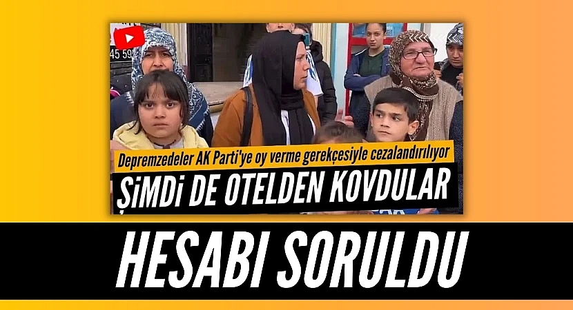 CHP'li belediye depremzedeleri sokağa atmıştı: Hesabı soruldu!