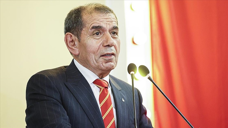 Galatasaray Kulübü Başkanı Dursun Özbek, TFF seçimine ilişkin konuştu
