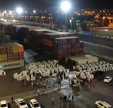 Muz yüklü konteynerde 610 kilogram kokain ele geçirildi!