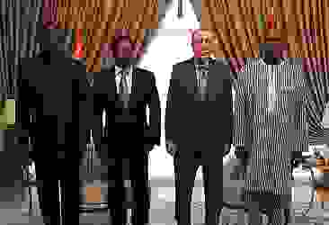 Erdoğan, Togo'da üç Afrika ülkesinin liderleriyle bir araya geldi