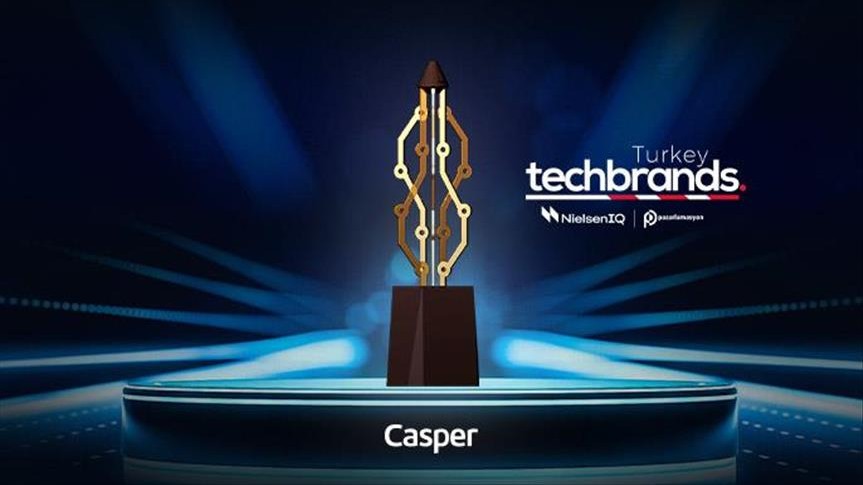 Casper,dördüncü kez Tech Brands Turkey ödülünü aldı