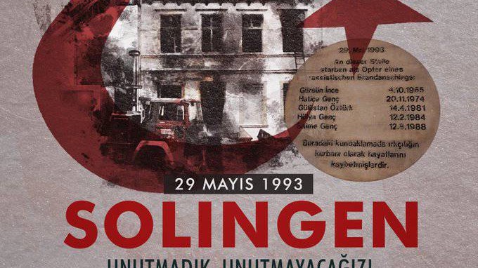 Almanya: Solingen faciası kara bir gündü