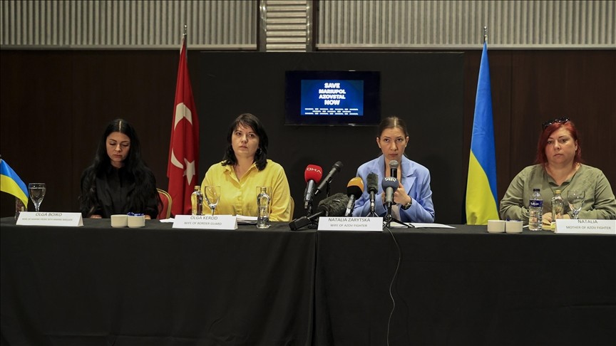 Ukraynalı eş ve anneler Türkiye'ye teşekkür etti