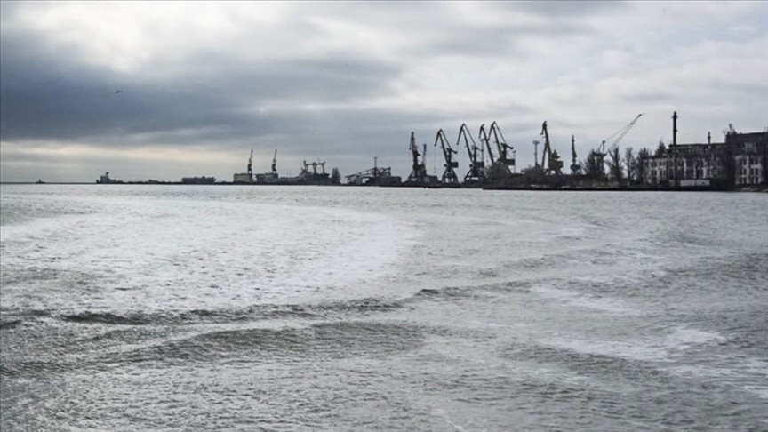 Mriupol'dan ayrılan ilk gemi Türk gemisi