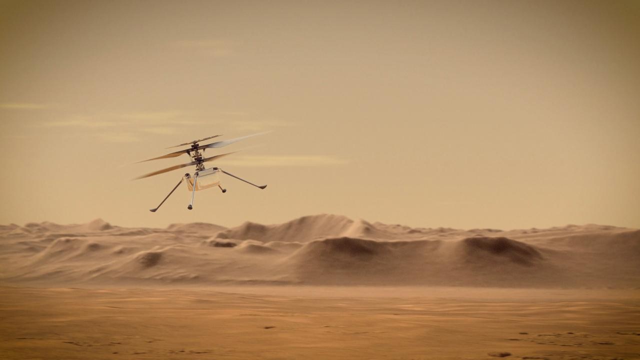 NASA'nın Mars helikopteri, sessizliğe gömüldü