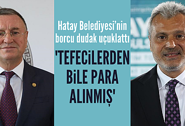 Başkan Öntürk belediyenin borcunu açıkladı!