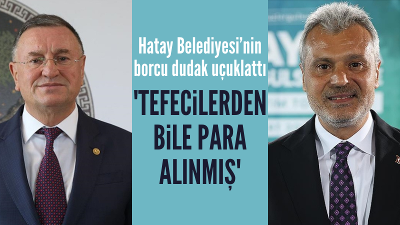 Başkan Öntürk belediyenin borcunu açıkladı!