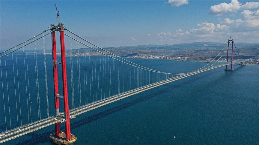 Çanakkale Köprüsü'ne Avrupa'dan ödül