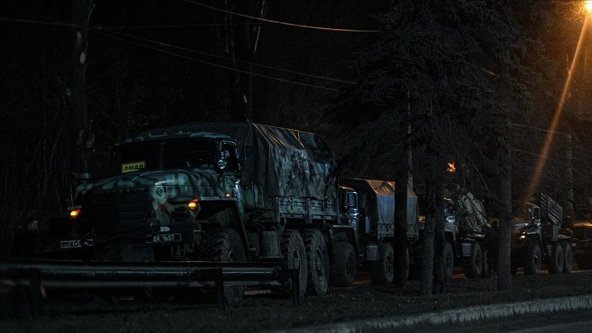 Rus ordusu Kiev'e ilerliyor